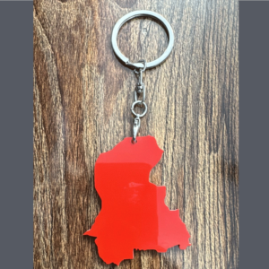Sindh Map Keychain